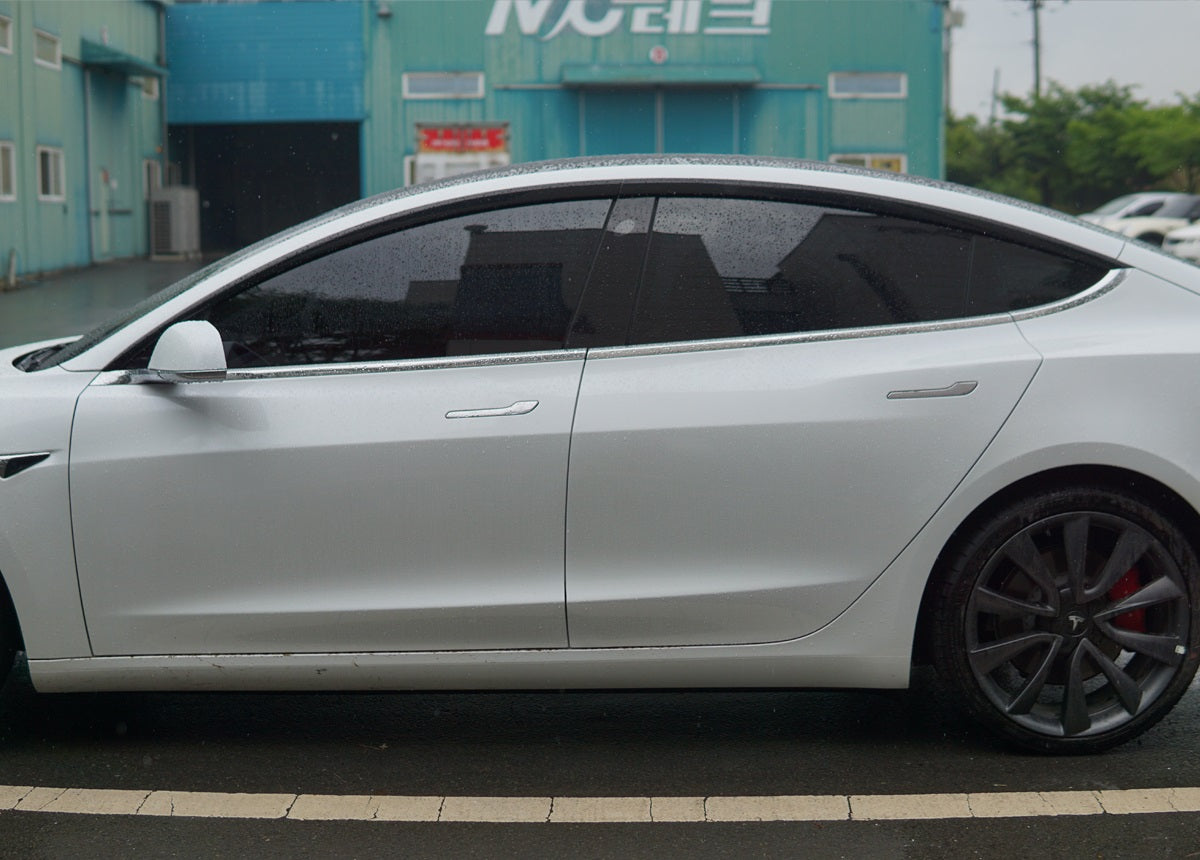 Auto Clover Premium Wind Deflectors Set for Tesla Model 3 2017+ (4 pieces)
