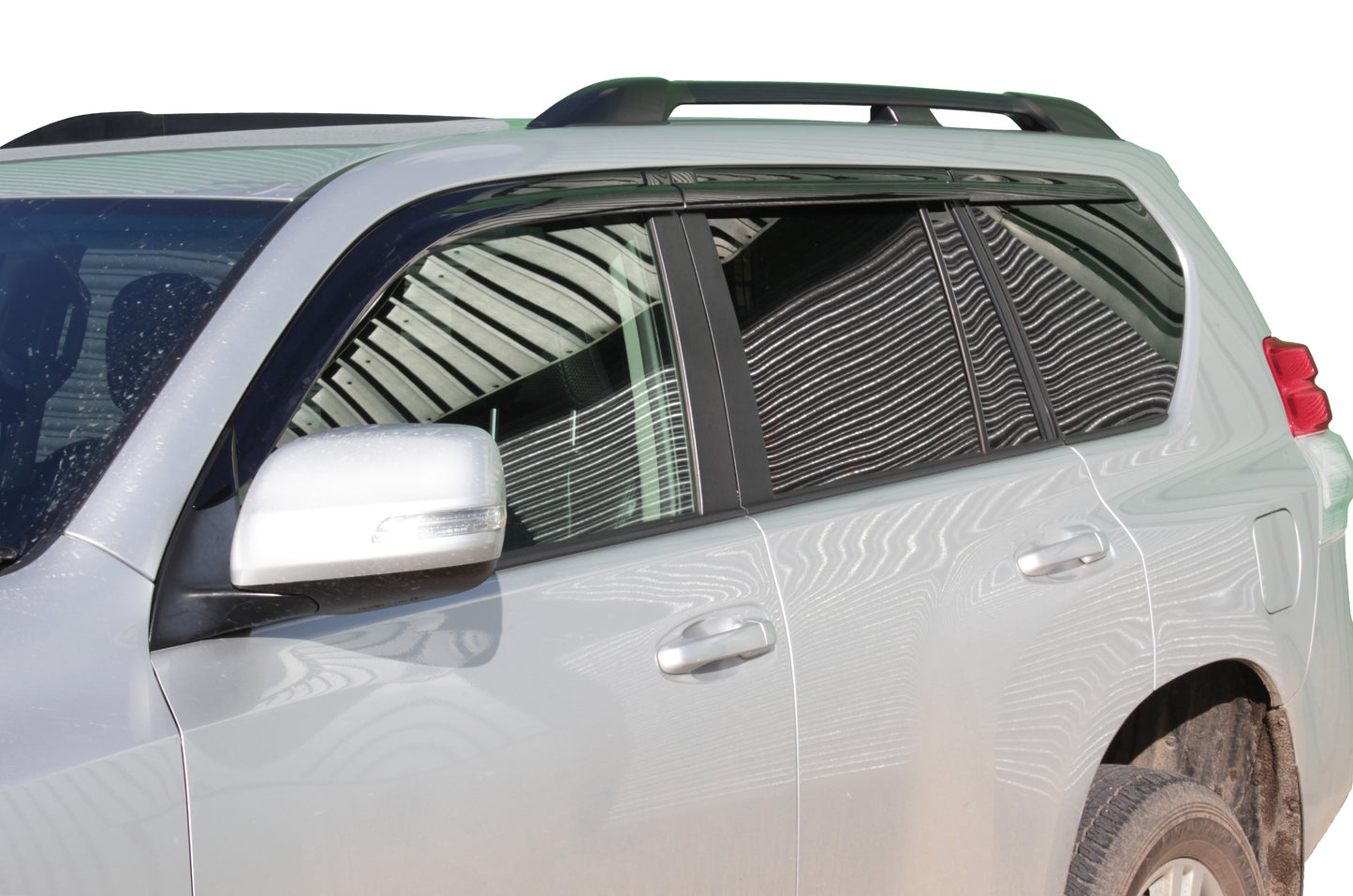 Auto Clover Wind Deflector Set for Toyota Land Cruiser 150 2009+ (6 pieces)
