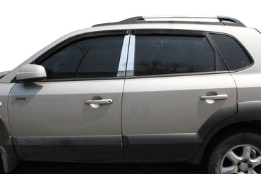 Auto Clover Wind Deflectors Set for Hyundai Tucson 2004 - 2010 (4 pieces)