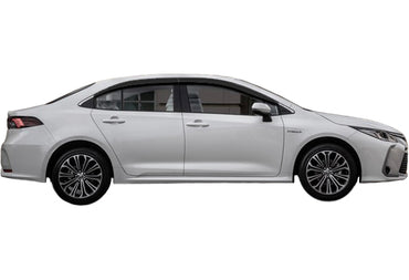 Auto Clover Wind Deflectors Set for Toyota Corolla Saloon 2019+ (4 pieces)