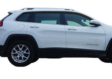 Auto Clover Wind Deflectors Set for Jeep Cherokee 2014+ (6 pieces)