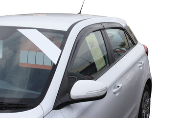 Auto Clover Wind Deflectors Set for Hyundai i20 2015 - 2019 (4 pieces)