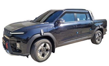 Auto Clover Wind Deflectors Set for KGM Musso 2026+ (4 pieces)