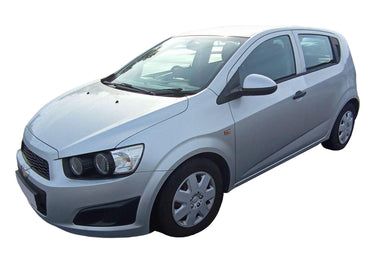 Auto Clover Wind Deflectors Set for Chevrolet Aveo 2011+ (4 pieces)