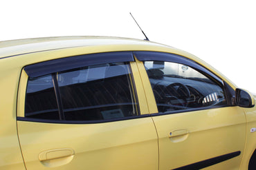 Auto Clover Wind Deflectors Set for Kia Picanto 2004 - 2009 (4 pieces)