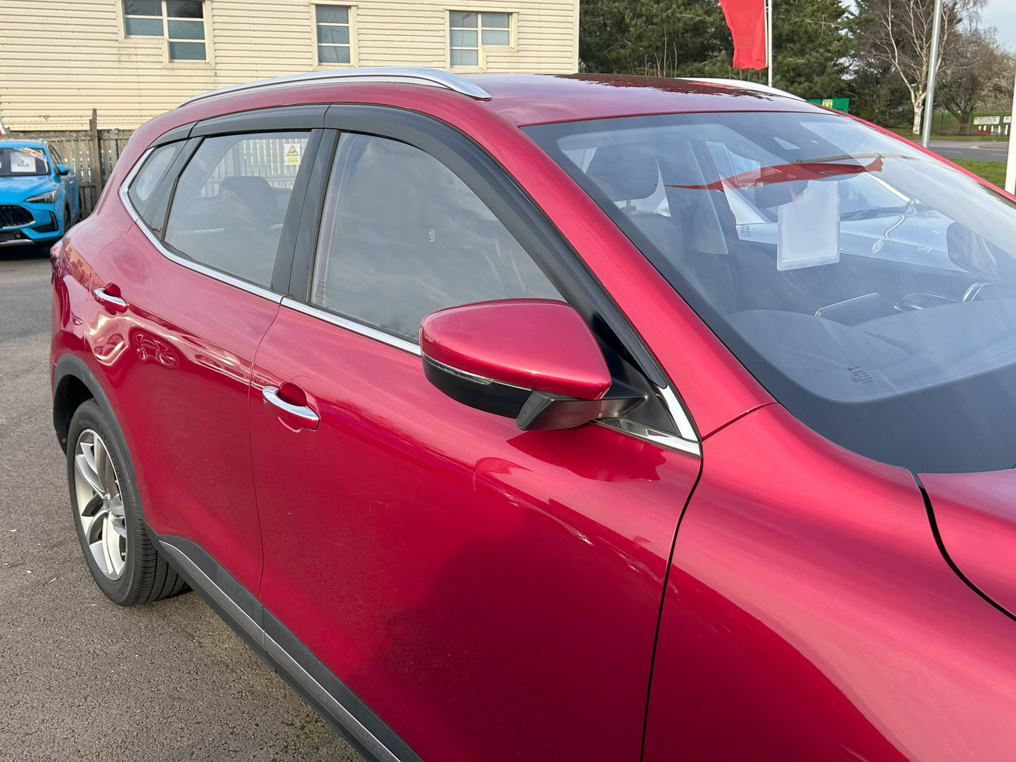 Auto Clover Wind Deflectors Set for MG HS 2018 - 2024 (6 pieces)