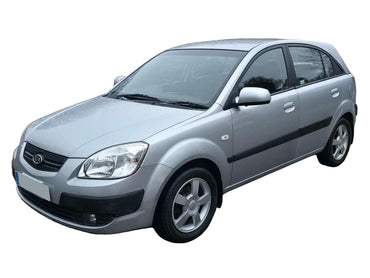 Auto Clover Wind Deflectors Set for Kia Rio 2005 - 2009 (4 pieces)