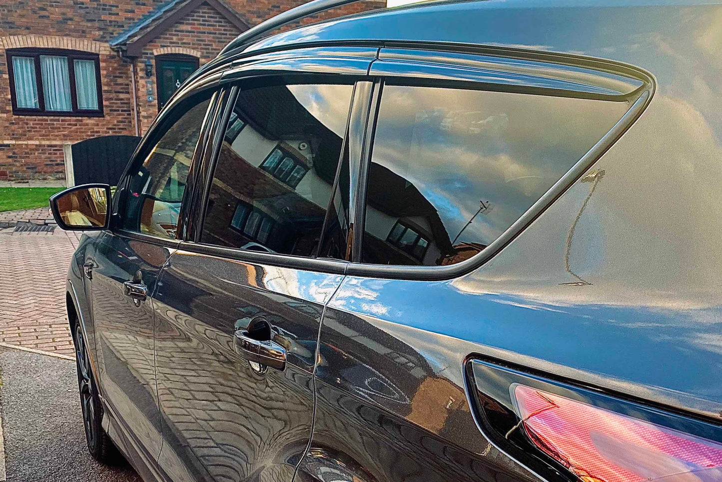 Auto Clover Wind Deflectors Set for Ford Kuga 2012 - 2019 (6 pieces)