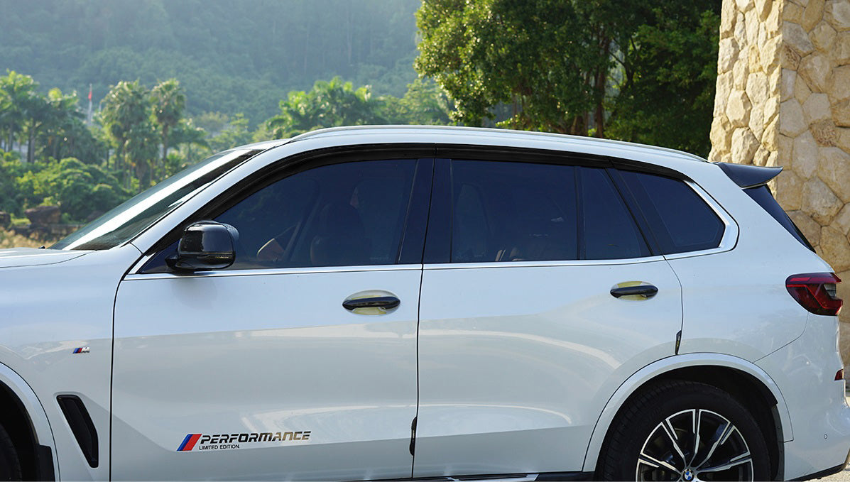 Auto Clover Premium Wind Deflectors Set for BMW X5 G05 2019+ (6 pieces)