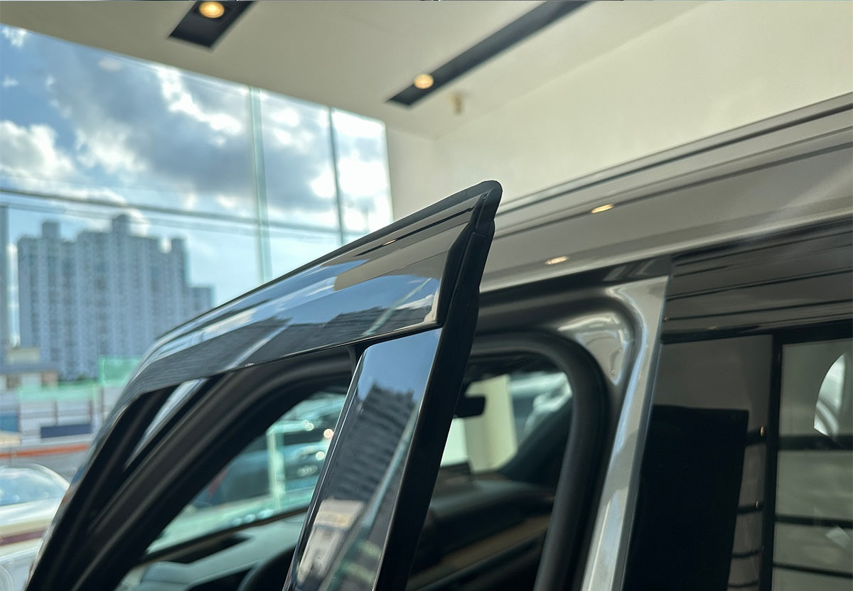 Auto Clover Premium Wind Deflectors Set for Kia EV9 2023+ (6 pieces)