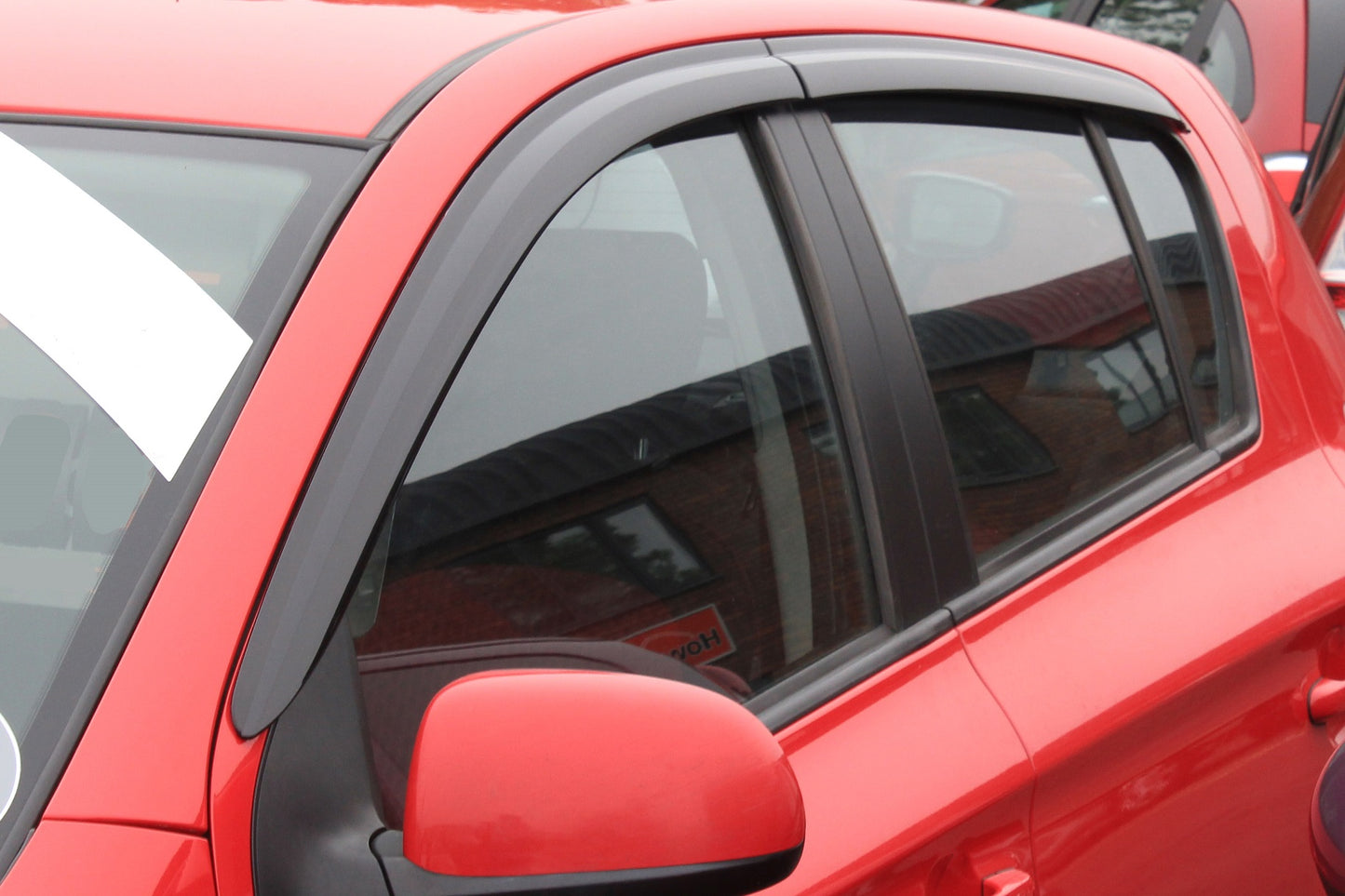 Auto Clover Wind Deflectors Set for Hyundai i20 2008 - 2014 (4 pieces)