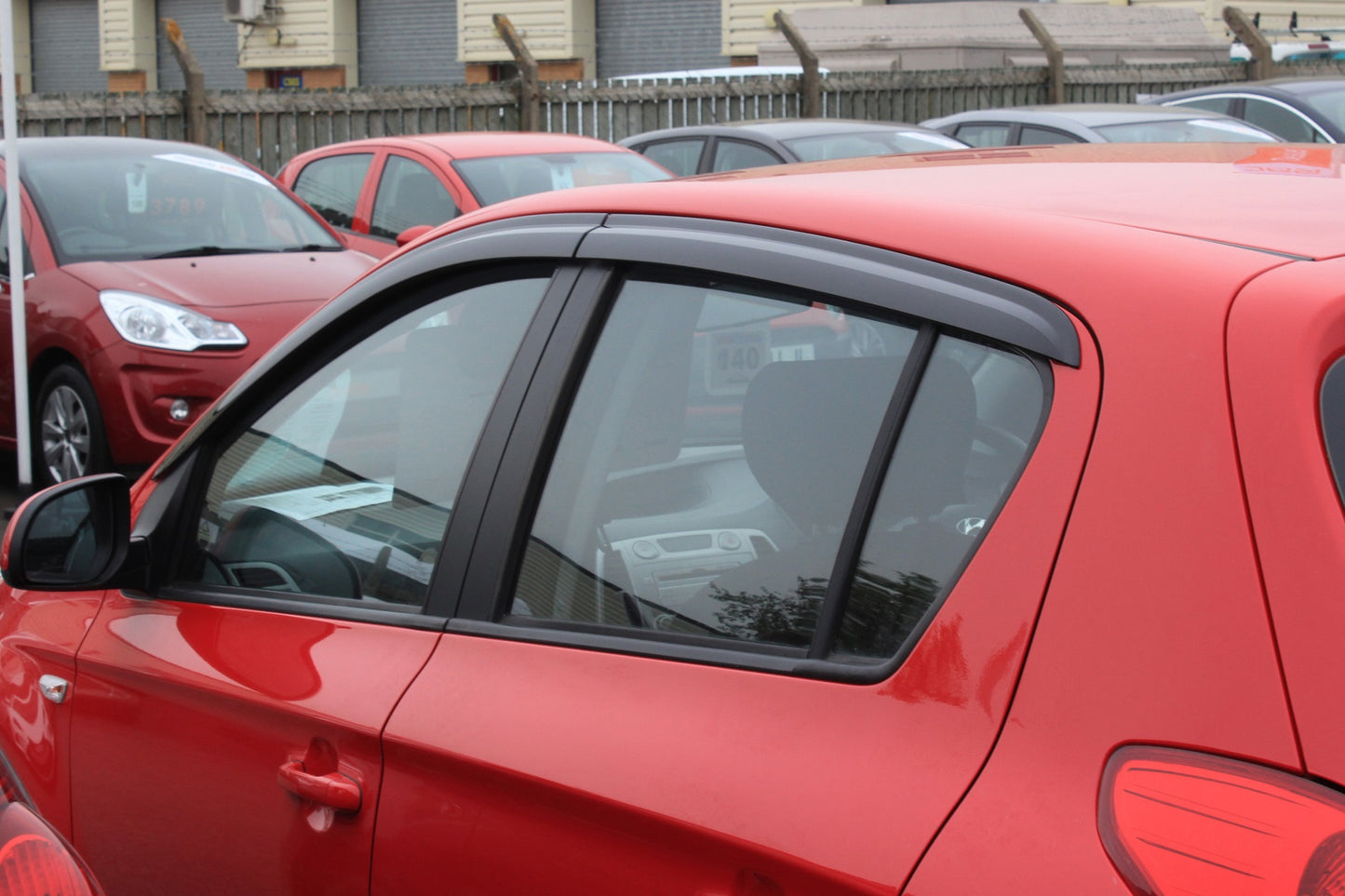 Auto Clover Wind Deflectors Set for Hyundai i20 2008 - 2014 (4 pieces)