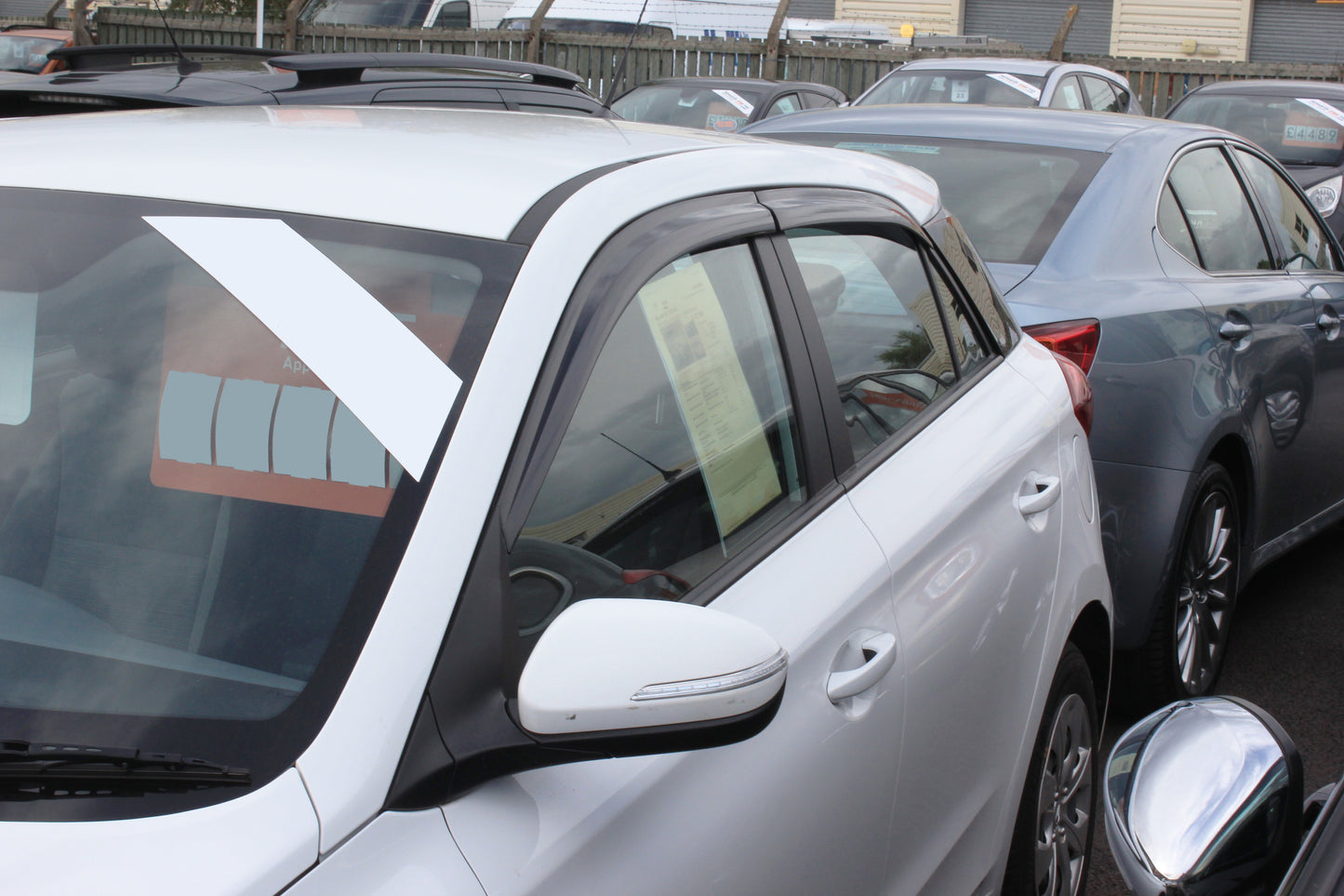 Auto Clover Wind Deflectors Set for Hyundai i20 2015 - 2019 (4 pieces)