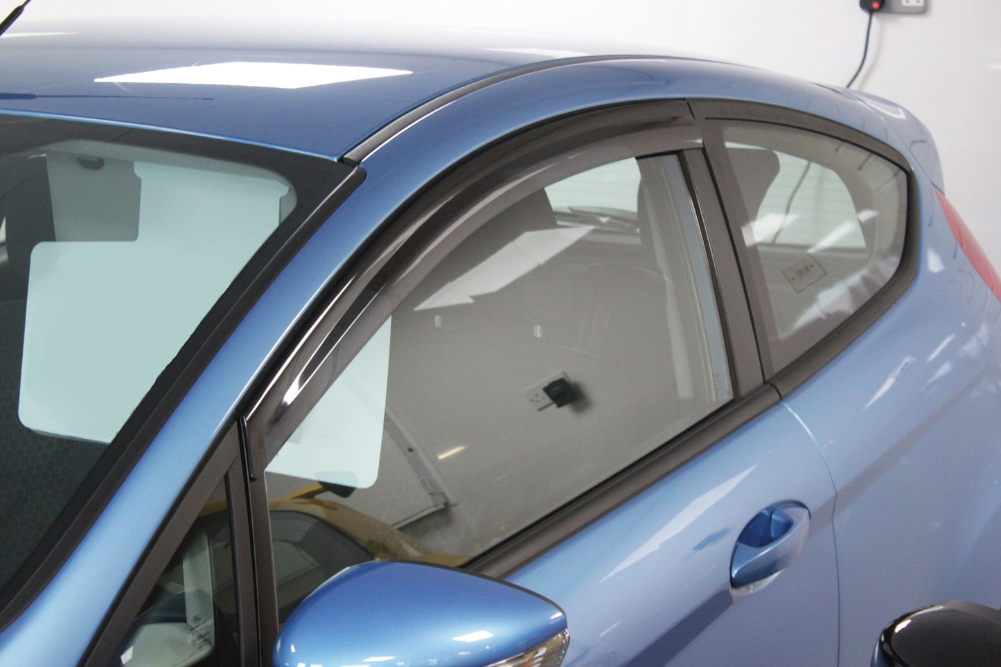 Auto Clover Wind Deflectors Set for Ford Fiesta MK7 2009 - 2017 3 Door (2 piece)