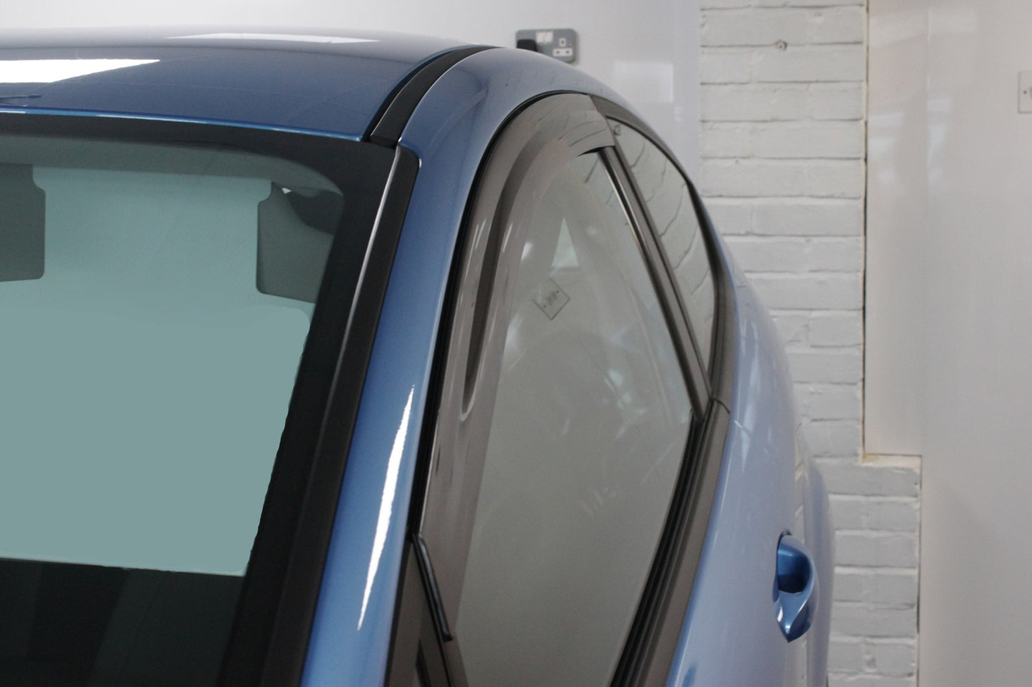 Auto Clover Wind Deflectors Set for Ford Fiesta MK7 2009 - 2017 3 Door (2 piece)