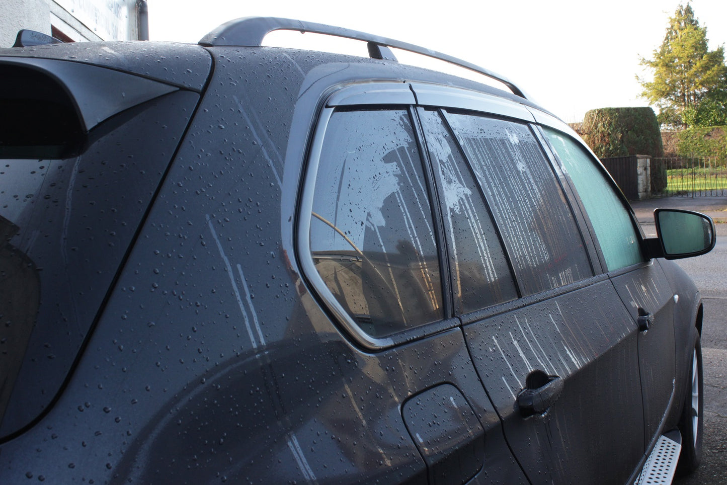 Auto Clover Wind Deflectors Set for BMW X5 E70 2007 - 2013 (6 pieces)