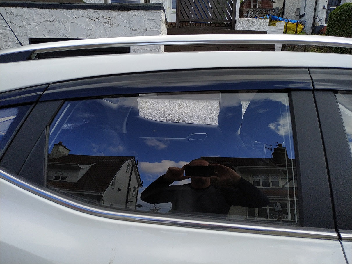 Auto Clover Wind Deflectors Set for MG ZS 2017 - 2024 (6 pieces)