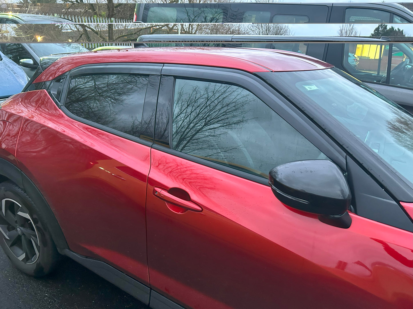 Auto Clover Wind Deflectors Set for Nissan Juke 2020+ (4 pieces)