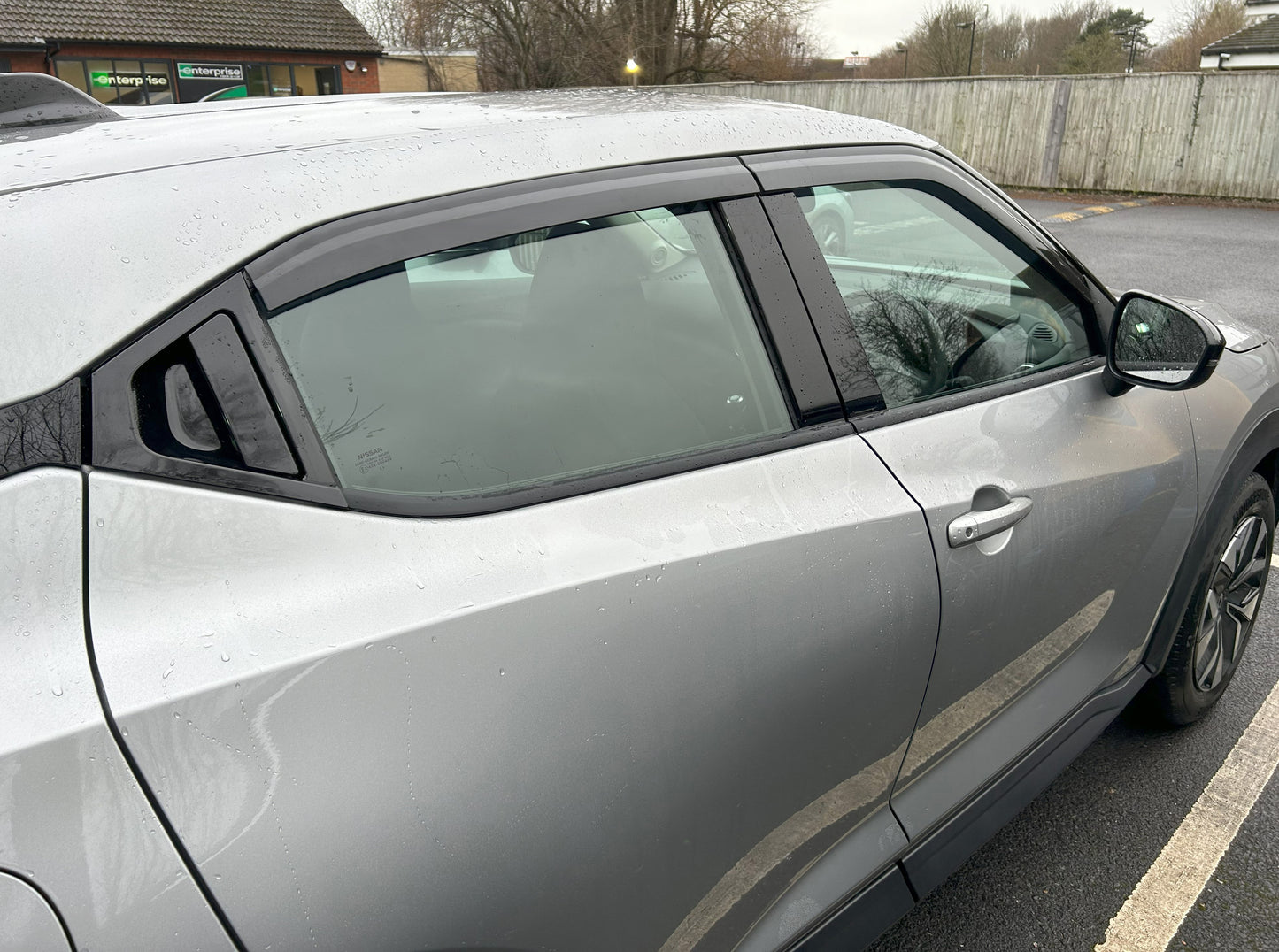 Auto Clover Wind Deflectors Set for Nissan Juke 2020+ (4 pieces)