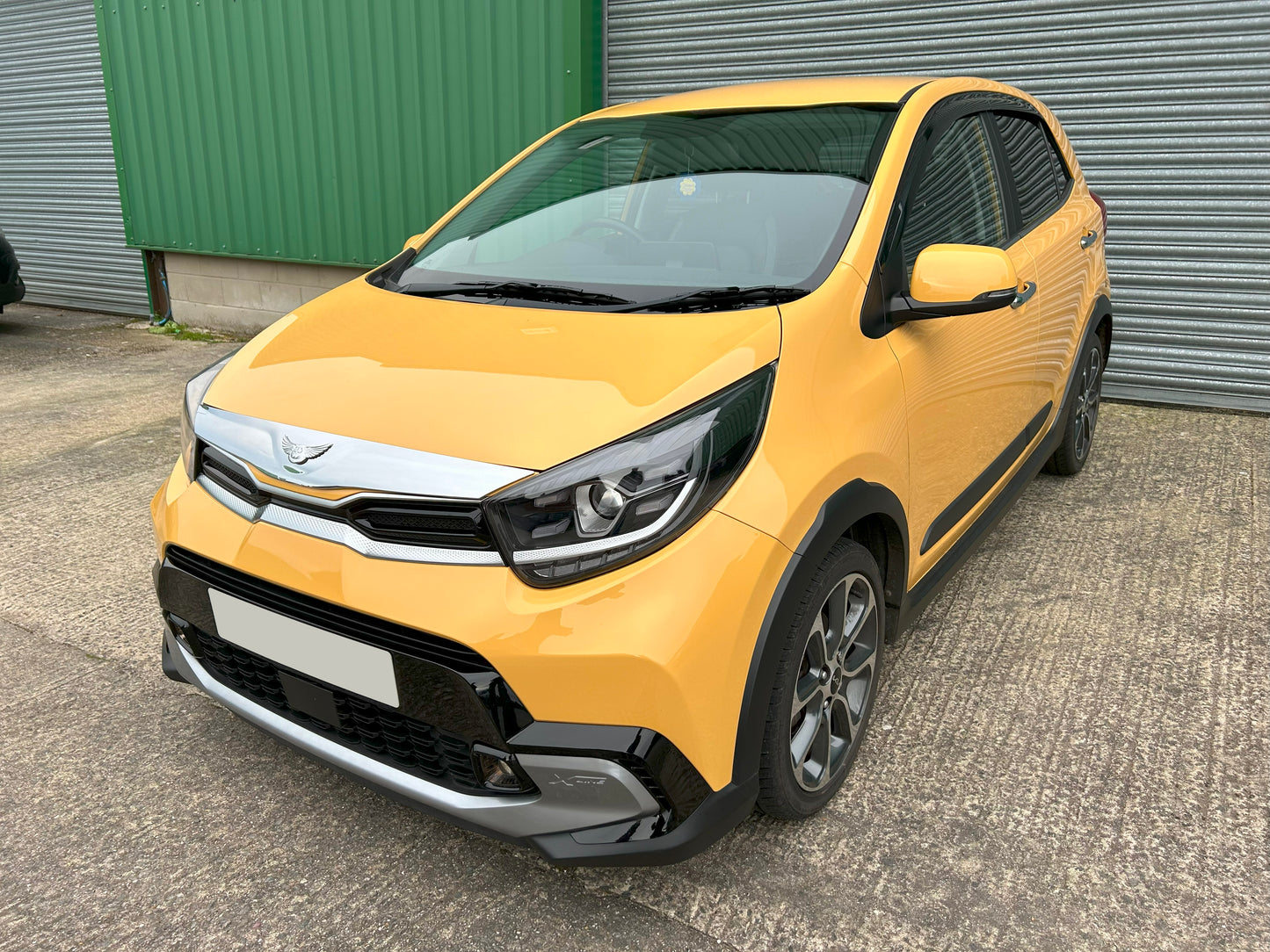 Auto Clover Chrome Bonnet Guard Protector for Kia Picanto 2017+