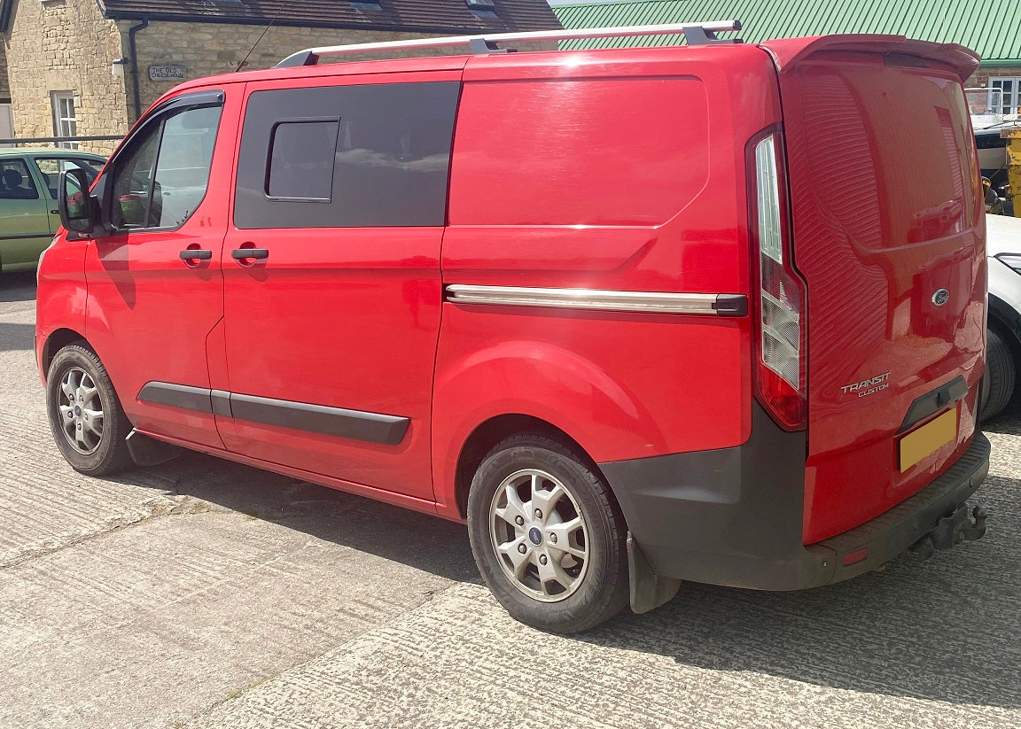 Auto Clover Wind Deflectors Set for Ford Transit Custom 2012+ (2 pieces)