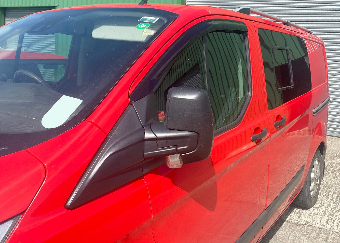 Auto Clover Wind Deflectors Set for Ford Transit Custom 2012+ (2 pieces)