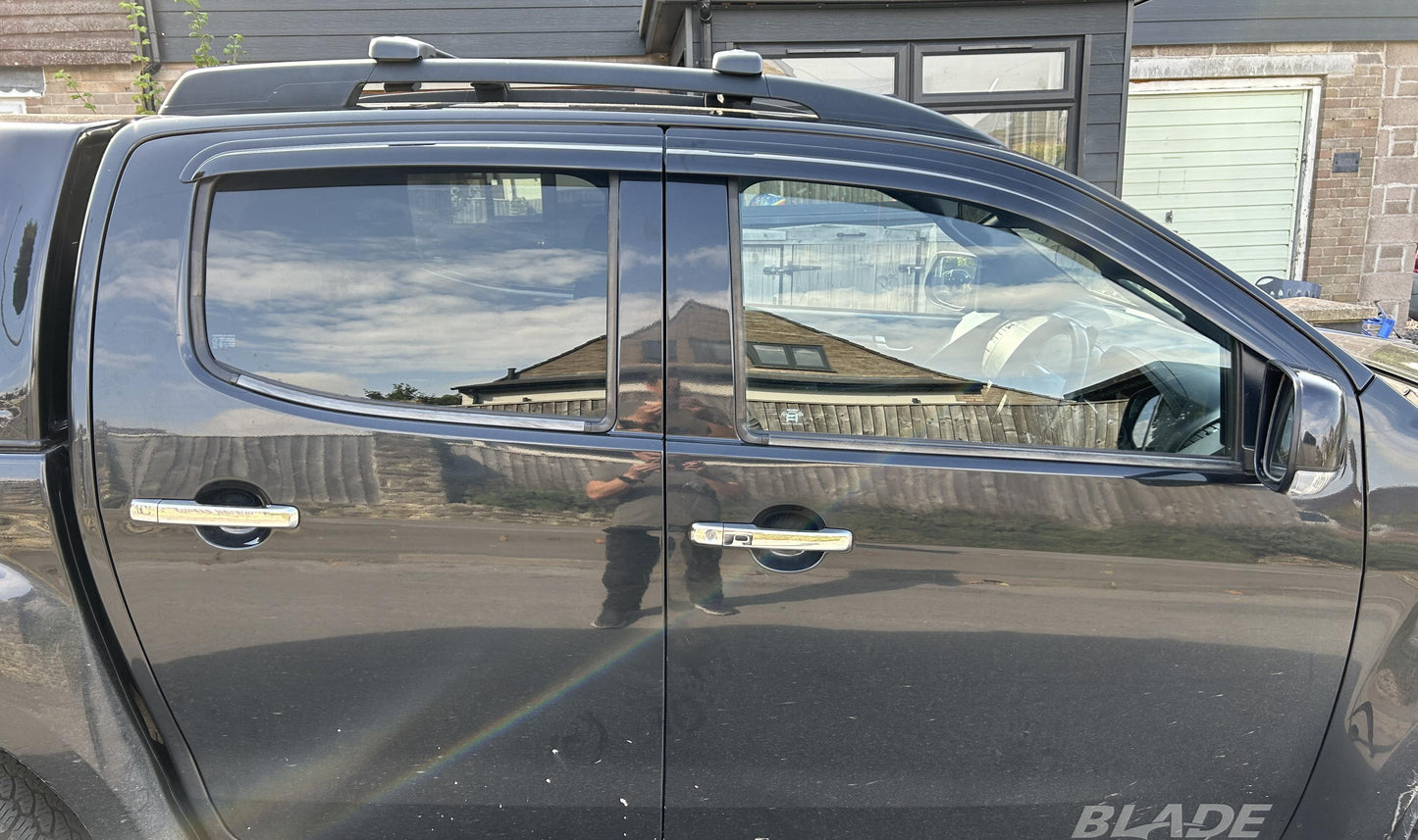 Auto Clover Wind Deflectors Set for Isuzu D-MAX 2012 - 2020 (4 pieces)