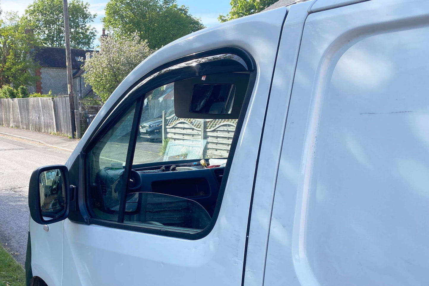 Auto Clover Wind Deflectors Set for Renault Trafic 2015+ MK3 (2 pcs)