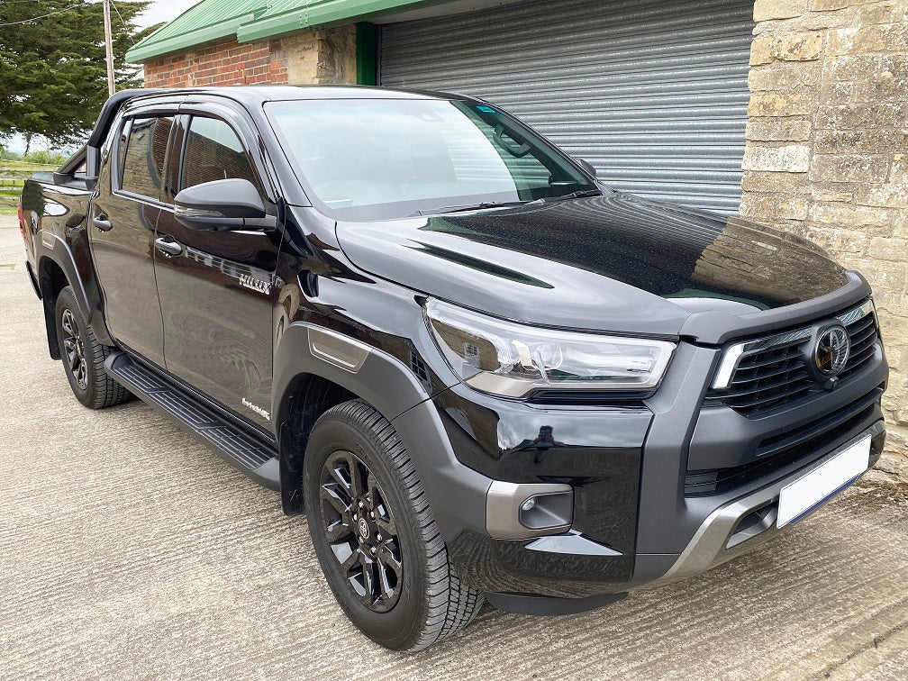 Auto Clover Wind Deflectors Set for Toyota Hilux 2016+ Double Cab (4 pieces)