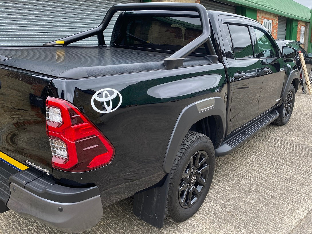 Auto Clover Wind Deflectors Set for Toyota Hilux 2016+ Double Cab (4 pieces)
