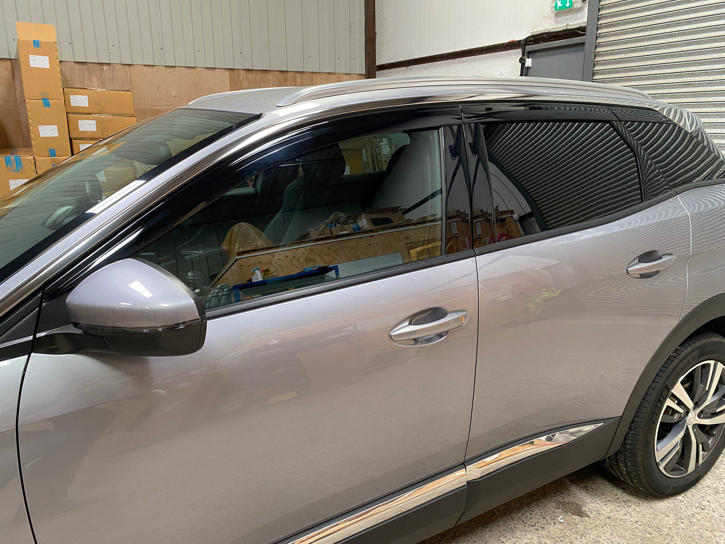 Auto Clover Wind Deflectors Set for Peugeot 3008 2016 - 2024 (6 pieces)