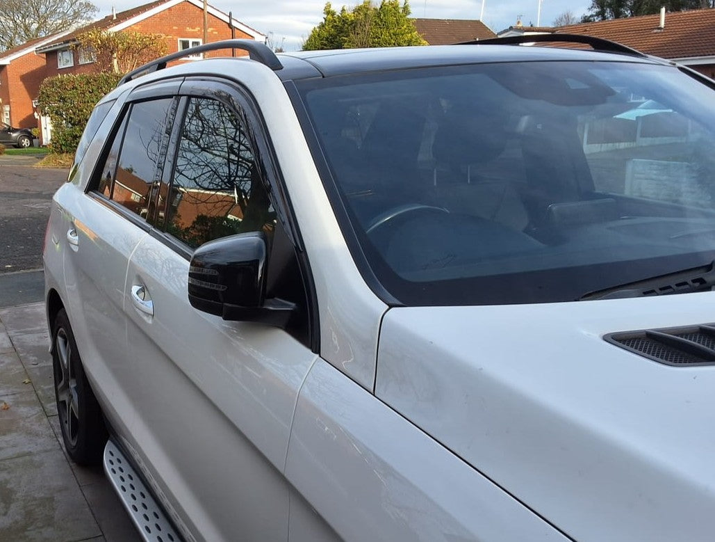 Auto Clover Wind Deflectors Set for Mercedes M Class ML / GLE W166 2011 - 2018