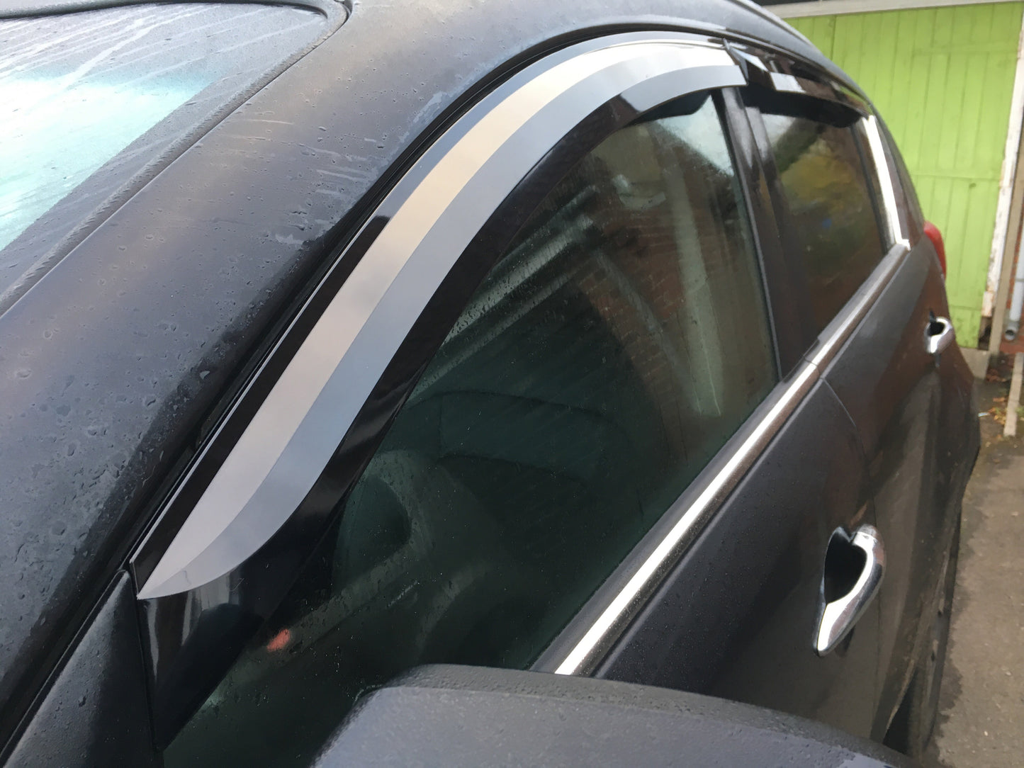 Auto Clover Wind Deflectors Set for Kia Sportage 2010 - 2015 (4 pieces)