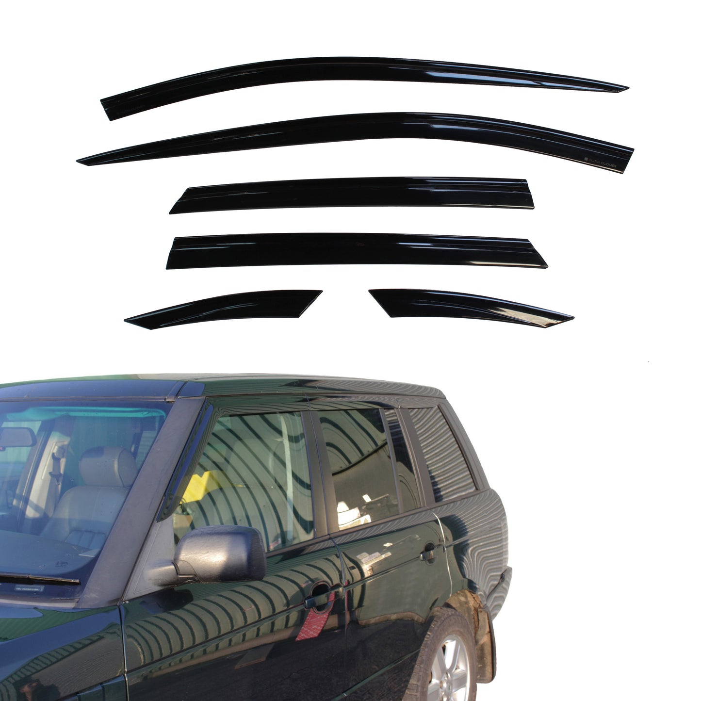 Auto Clover Wind Deflectors for Land Rover Range Rover L322 2002 - 2012