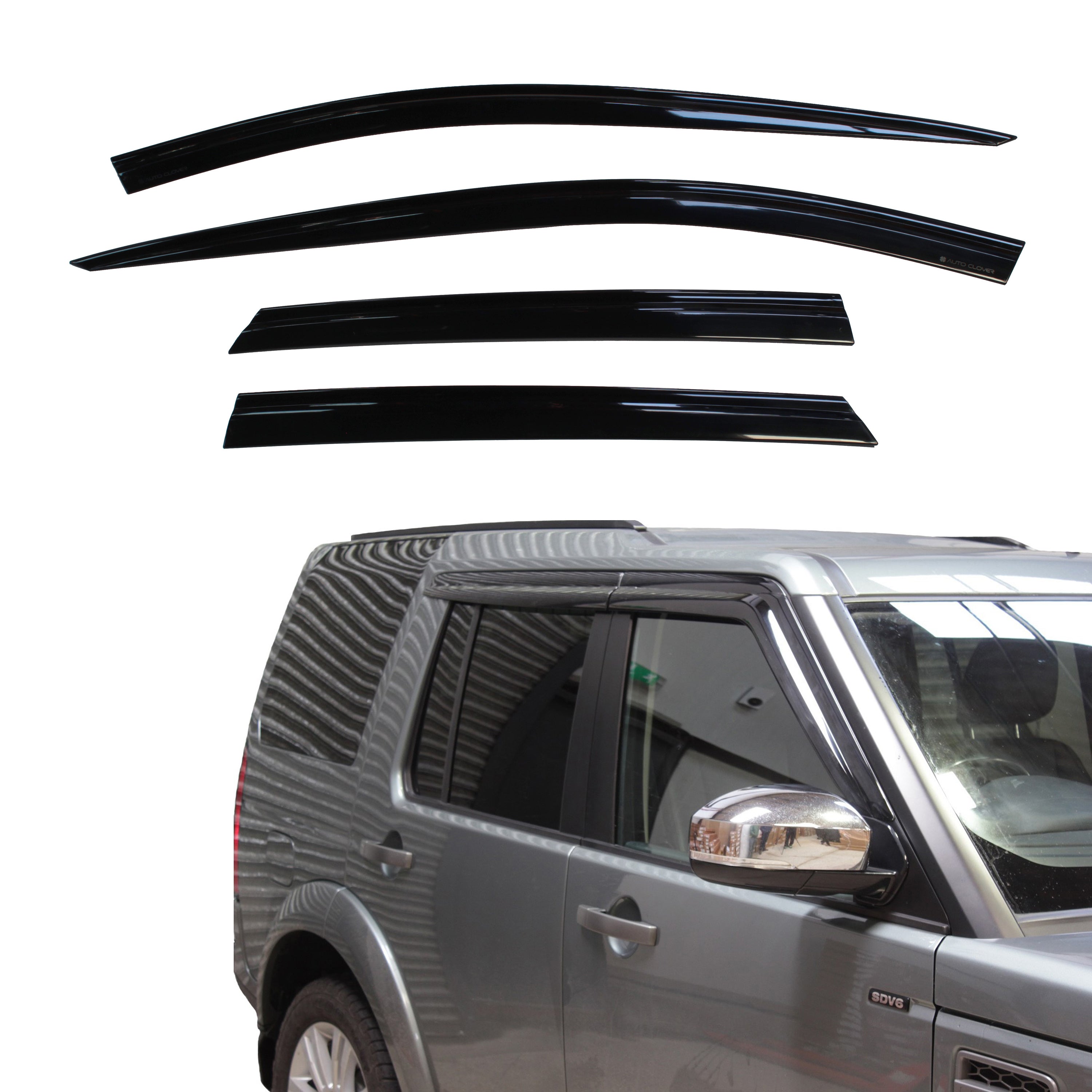 Grab The Perfect Breeze! Britpart Wind Deflectors For Land Rover LR3 & Discovery 3 (05-09) – No Drilling Needed