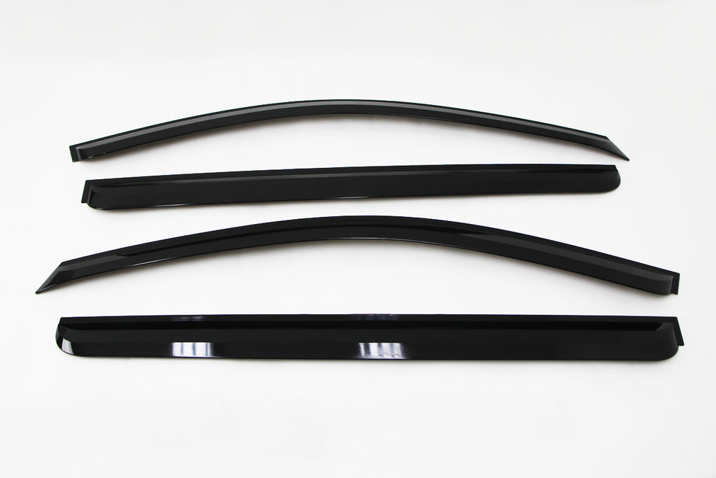 Auto Clover Wind Deflectors Set for Kia Rio 2010 - 2011 (4 pieces)