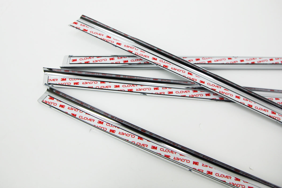 Auto Clover Chrome Side Door Window Frame Trim for Hyundai Terracan 2001 - 2007