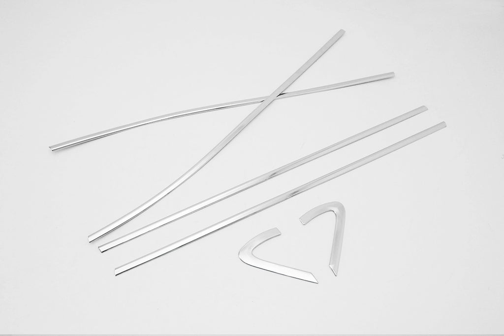 Auto Clover Chrome Side Window Frame Trim Cover Set for Kia Picanto 2017+ 6pcs