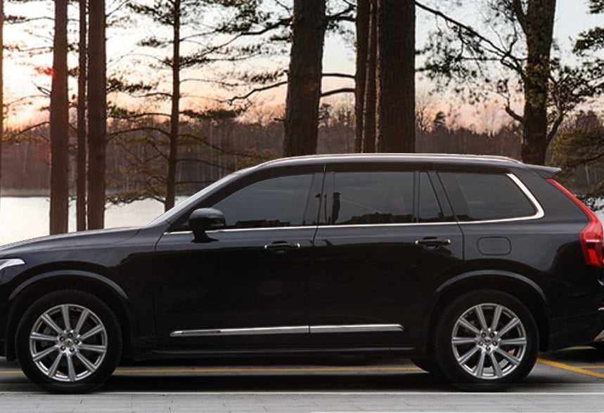 Auto Clover Premium Wind Deflectors Set for Volvo XC90 2015+ (6 pieces)