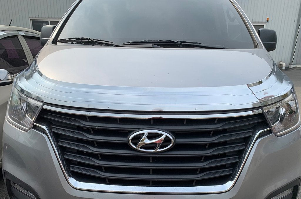 Auto Clover Chrome Bonnet Guard Protector for Hyundai i800 / iLoad 2018+