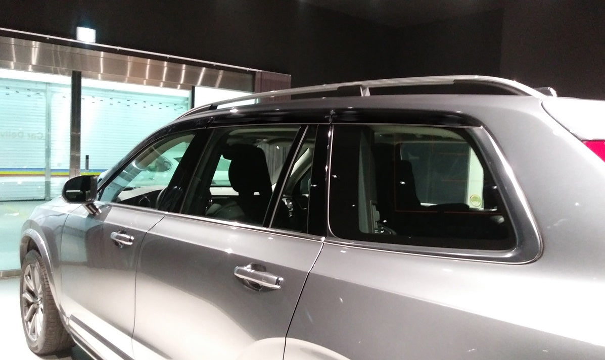 Auto Clover Premium Wind Deflectors Set for Volvo XC90 2015+ (6 pieces)