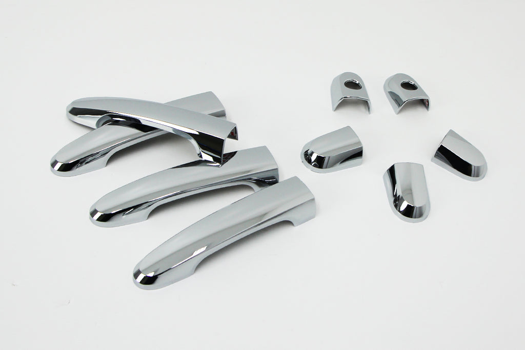 Auto Clover Chrome Exterior Door Handle Covers Trim for Kia Sorento 2010 - 2014
