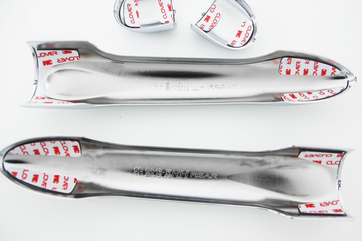 Auto Clover Chrome Door Handle Cover Trim Set for Renault Megane 2008 - 2016