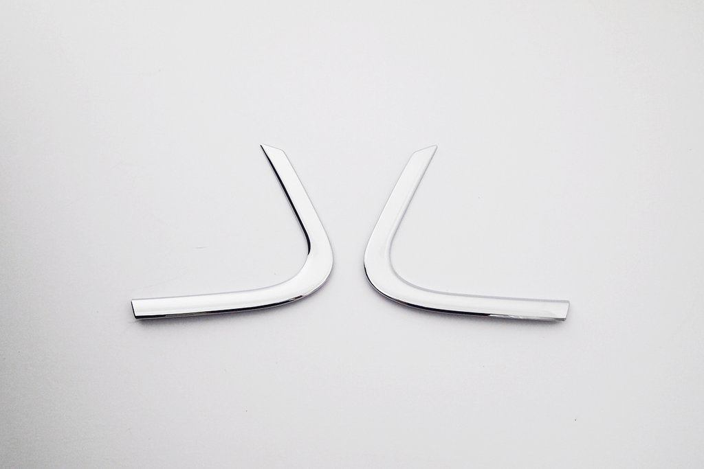 Auto Clover Chrome C Pillar Cover Trim Set for Kia Optima 2016+