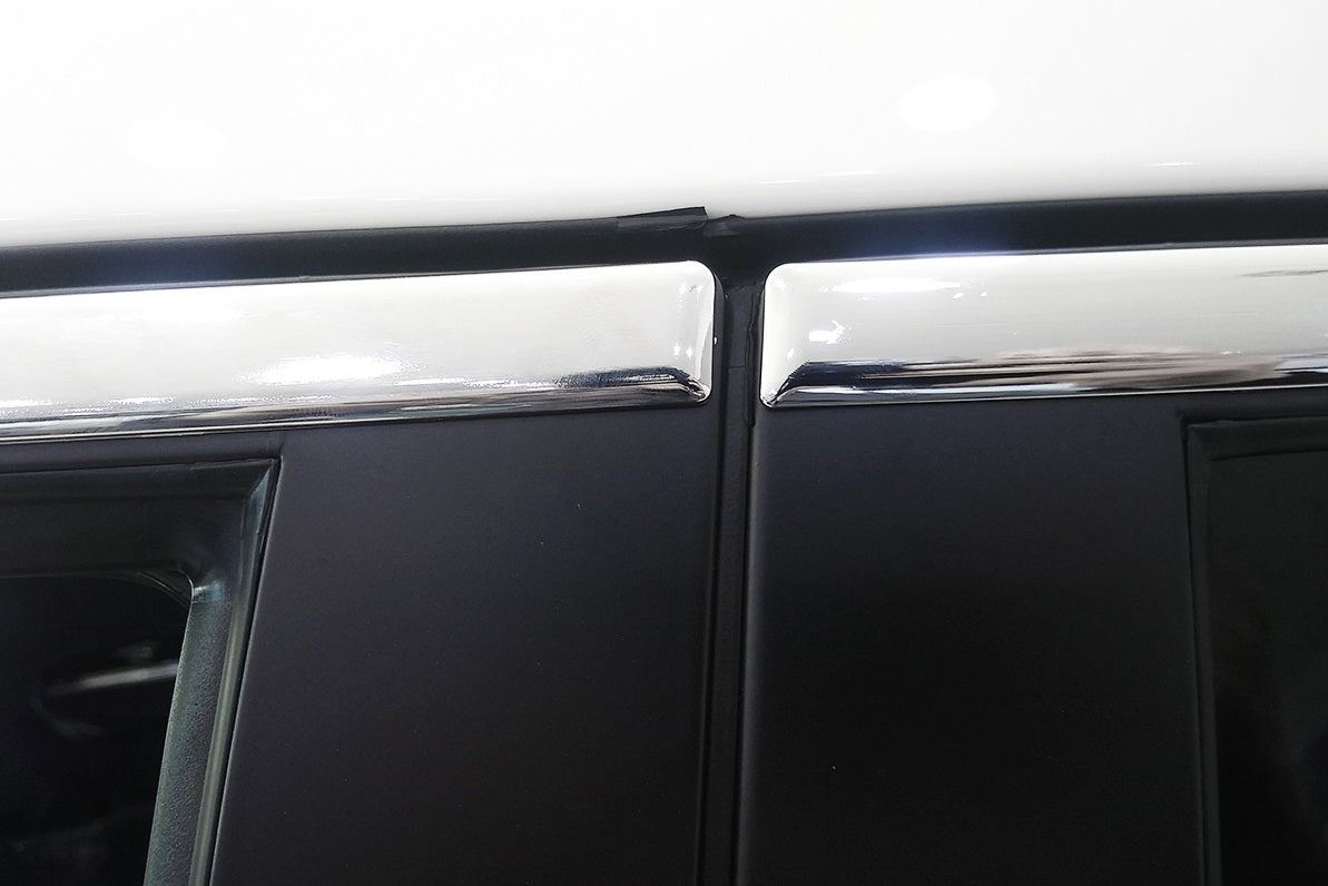Auto Clover Chrome Side Window Top Frame Trim Cover for Ssangyong Tivoli 2014+