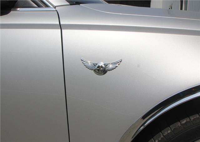 Auto Clover Universal Small Chrome Auto Clover Car Badge Decal (1 piece)