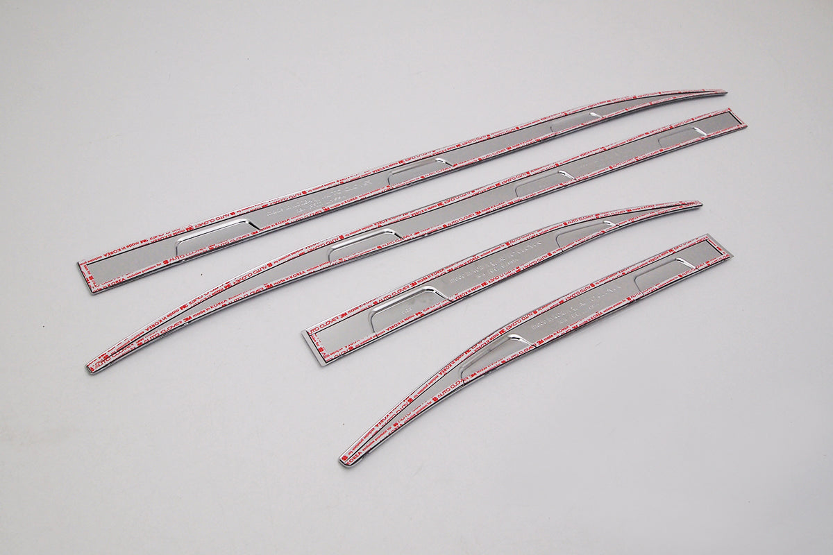 Auto Clover Chrome Side Door Trim Set for Jeep Renegade 2014+