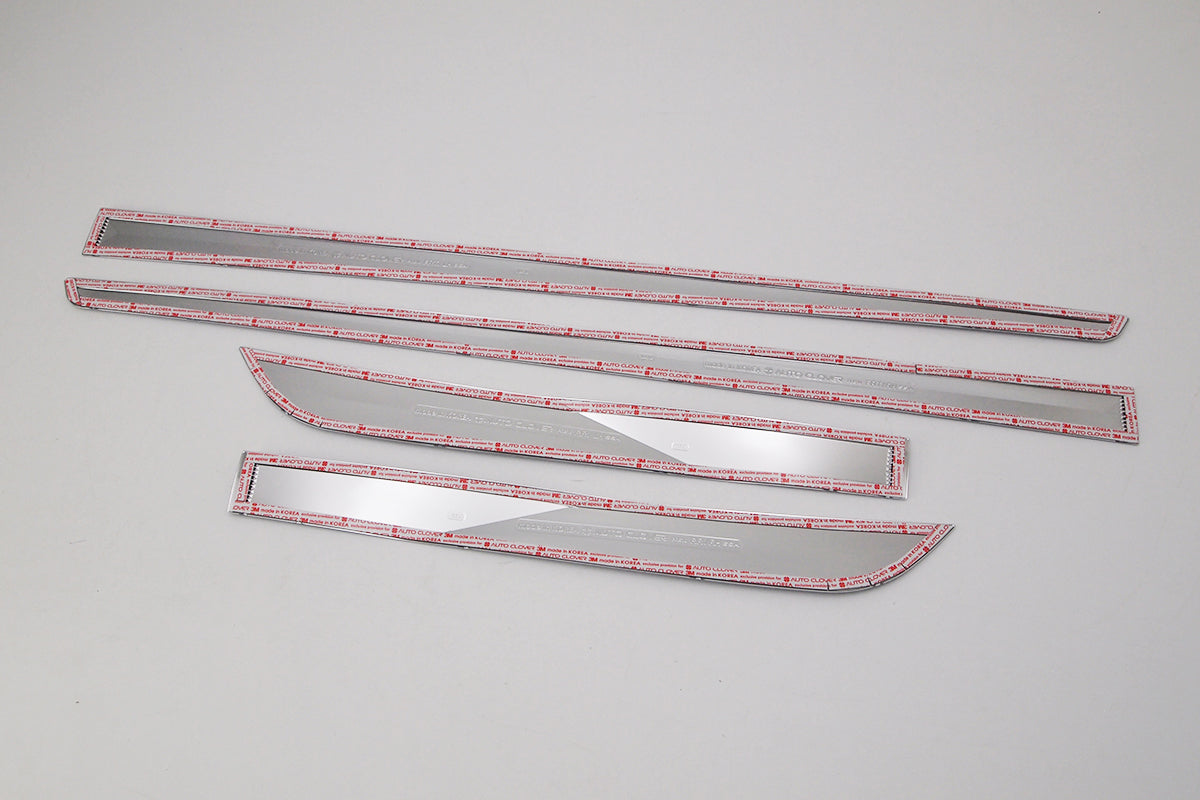 Auto Clover Chrome Side Door Trim Set for Toyota Prius 2016 - 2024