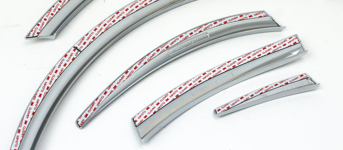 Auto Clover Chrome Wheel Arch Trim Set for Audi A6 2011 - 2018