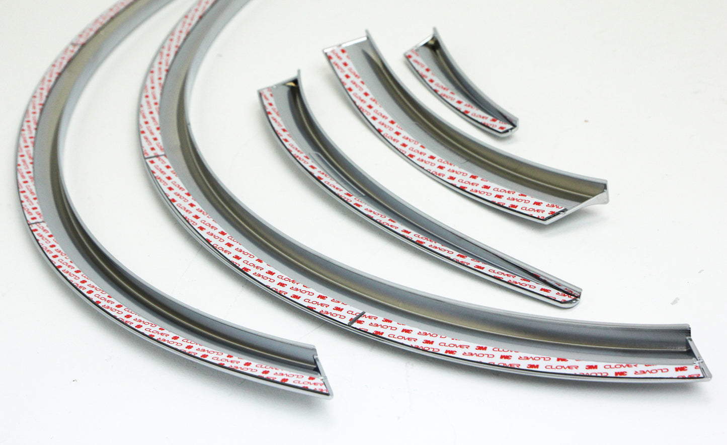 Auto Clover Chrome Wheel Arch Trim Set for Audi A6 2011 - 2018